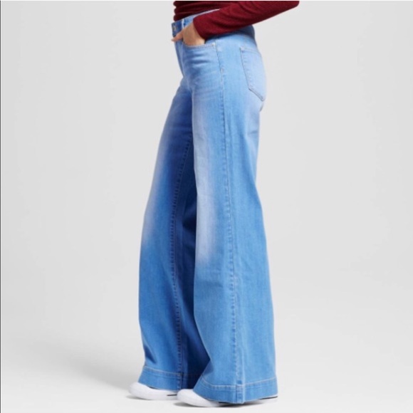 mossimo high rise wide leg jeans